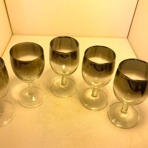 Wine or cordial glasses